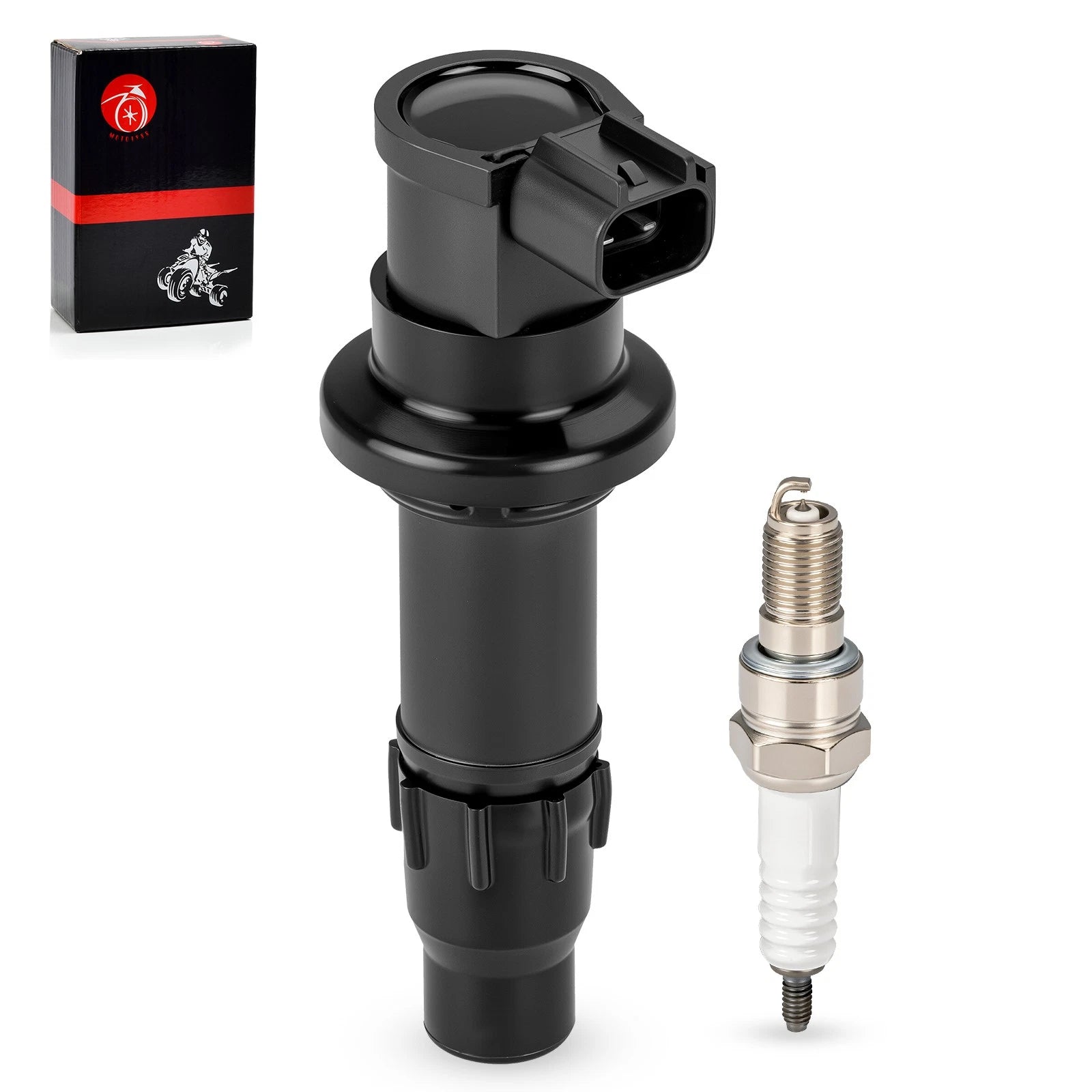 Ignition Stick Coil w/ Iridium Spark Plug for Honda CRF250R (2004) 30700-KRN-671