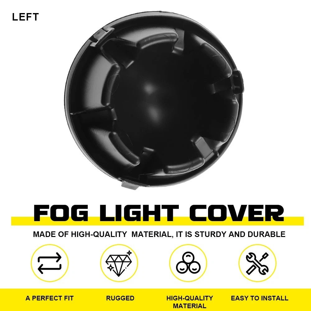 Left Front Bumper Fog Light Cover Trim Ring for Subaru Forester (2019–2021)