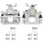 2X Rear Left/Right Disc Brake Calipers with Bracket for Dodge Journey (2009–2012)