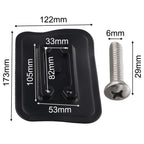 Glue On Fishing Rod Holders for Inflatable Boats (Set of 2)