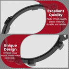 Set of 2 Headlight Bezel Mount Bracket Rings for Jeep Wrangler TJ (1997-2006)