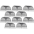50 Pack Rubber Bungee Cord Tarp Straps with Hooks for