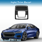 Front Row Light Trim Bezel for Honda ZR-V 2022 Black