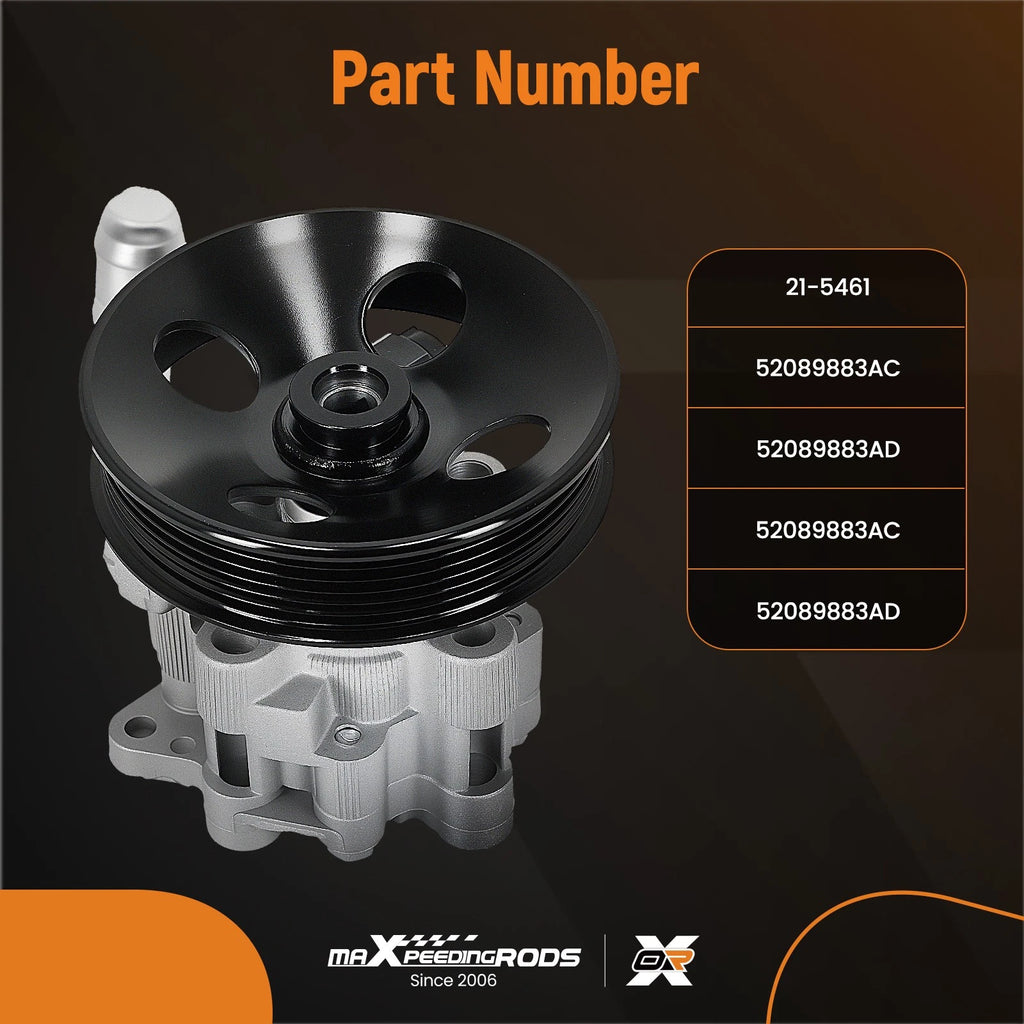 Front Power Steering Pump for Jeep Commander/Grand Cherokee (2006-2010)
