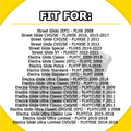 Front Rear Wheel Bearing 25mm for Harley-Davidson Non ABS (EXV)