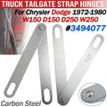 Tailgate Hinge Straps 3494077 for Dodge Ram W150 D150 D250 W250 (1972–1980)