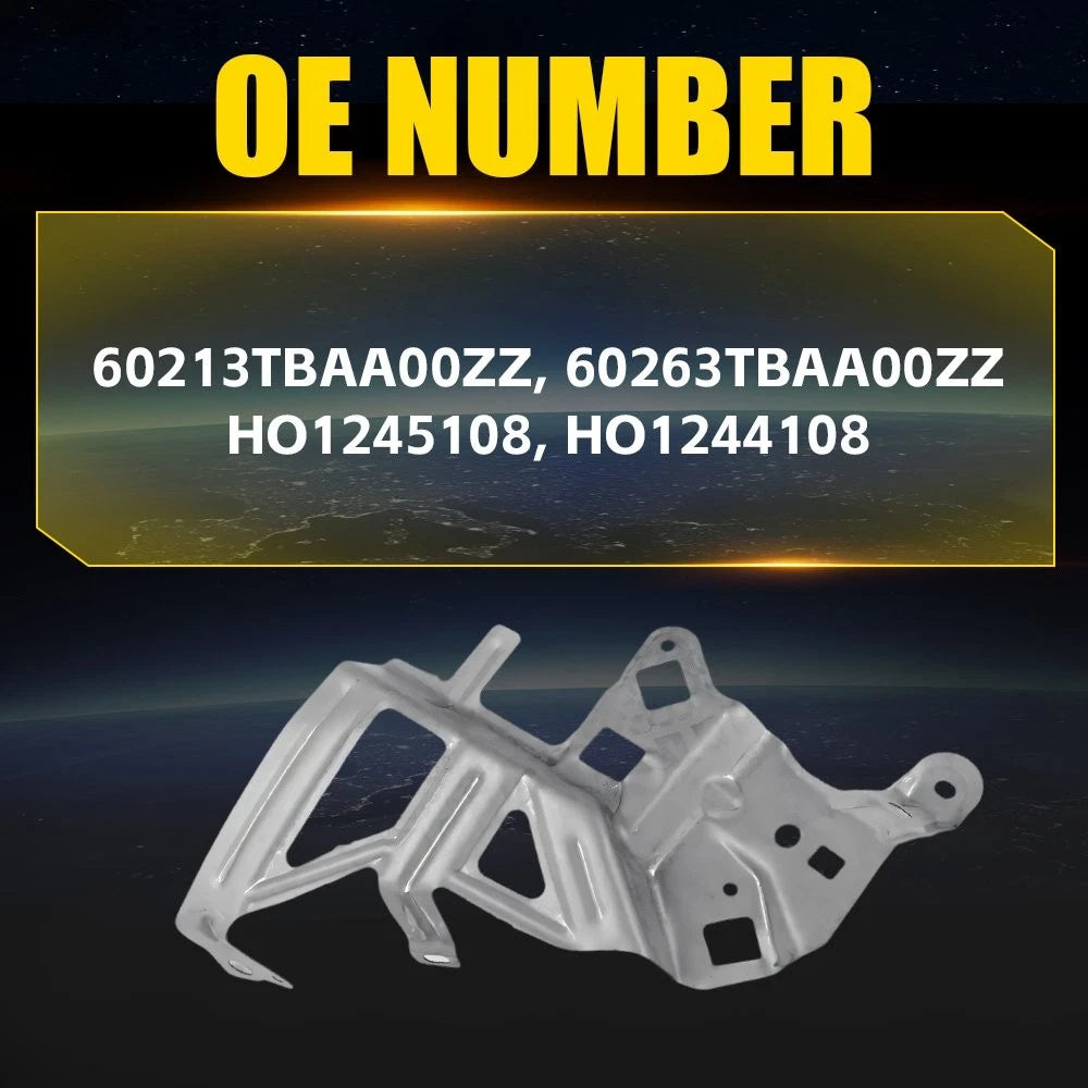 2X Fender Supports Bracket for Honda Civic