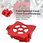 Front Sprocket Cover Chain Guard Protector for Honda XR650L (1993–2025) Red