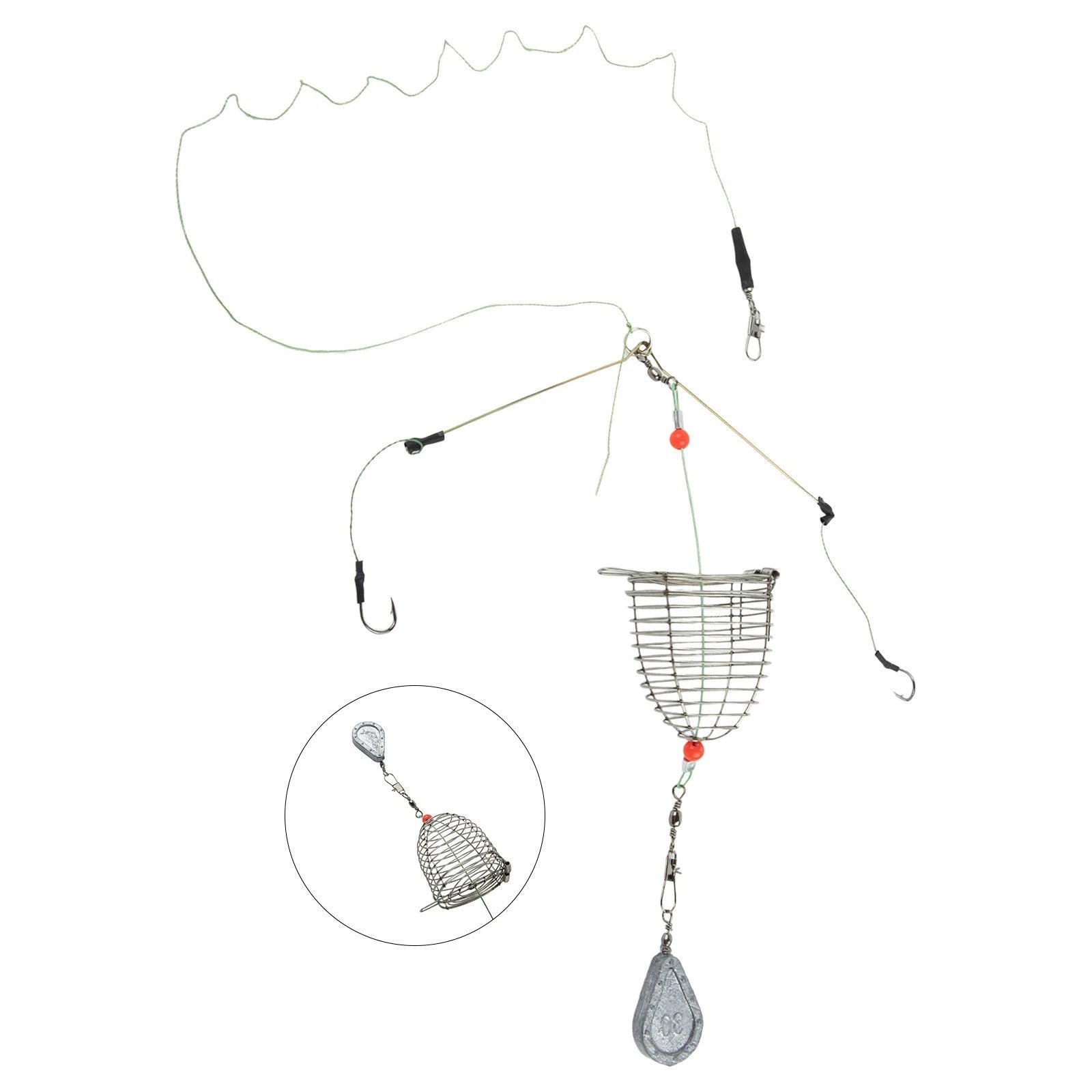 Bait Cage for Horse Fish (Metal Pop-up, Strong)