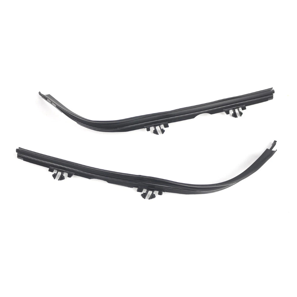 Set of 2 Front Headlight Upper Cover Strip Gaskets for BMW 5 Series E39 (1995–2000)