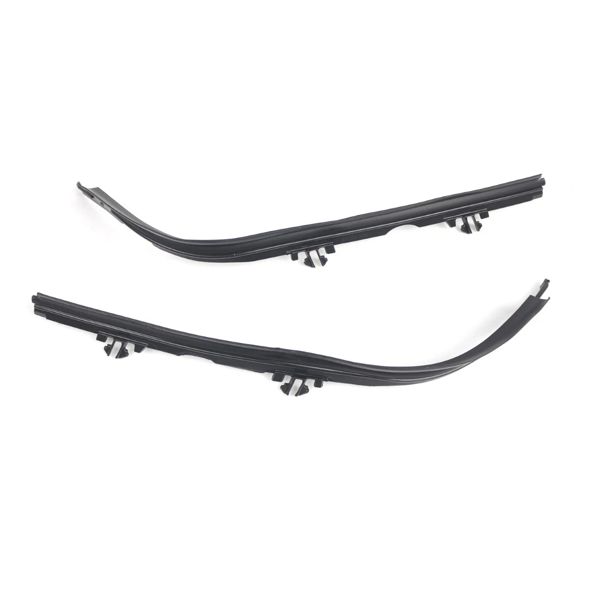 Set of 2 Front Headlight Upper Cover Strip Gaskets for BMW 5 Series E39 (1995–2000)