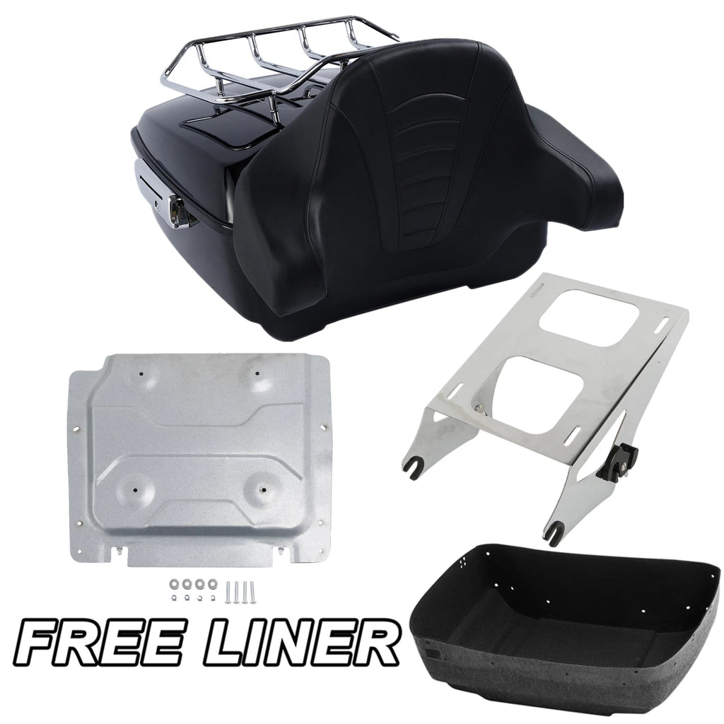 Trunk Pad Mount Rack Base Plate for Harley Touring (2014–2025)