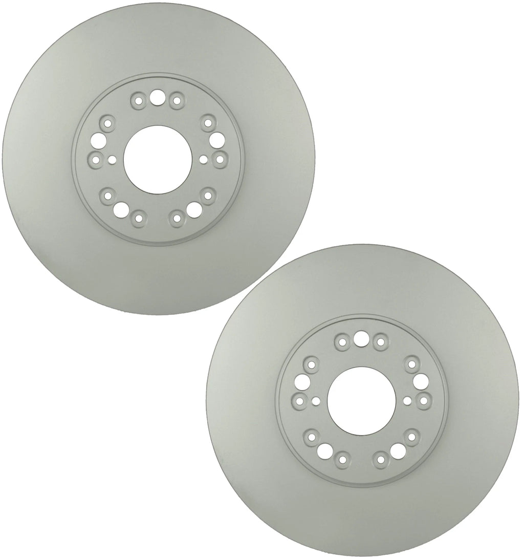 2X Bosch QuietCast Front Disc Brake Rotors for Lexus GS300 GS430 IS300 SC400 (1992–2005)