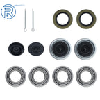 Set of 2 Trailer Wheel Hub Bearings for Axles 2000 lbs (1-1/16")