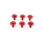 6x CNC Front Fork Guard Bolts for Honda CR125 CR250 CRF250R CRF250X CRF450R
