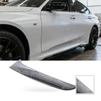 Side Wing Rear Spoiler for BMW 1 Series F20 F21 (2012–2019) Carbon Texture