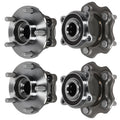 4pc Wheel Hub Bearing Kit for Nissan Pathfinder Murano Infiniti QX60 (2013–2020)