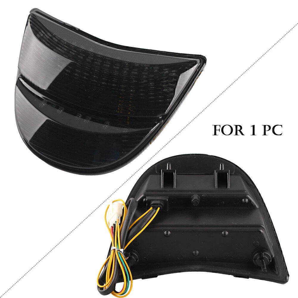 Smoke Integrated LED Tail Light with Turn Signals for Honda CBR954RR (2002–2003)