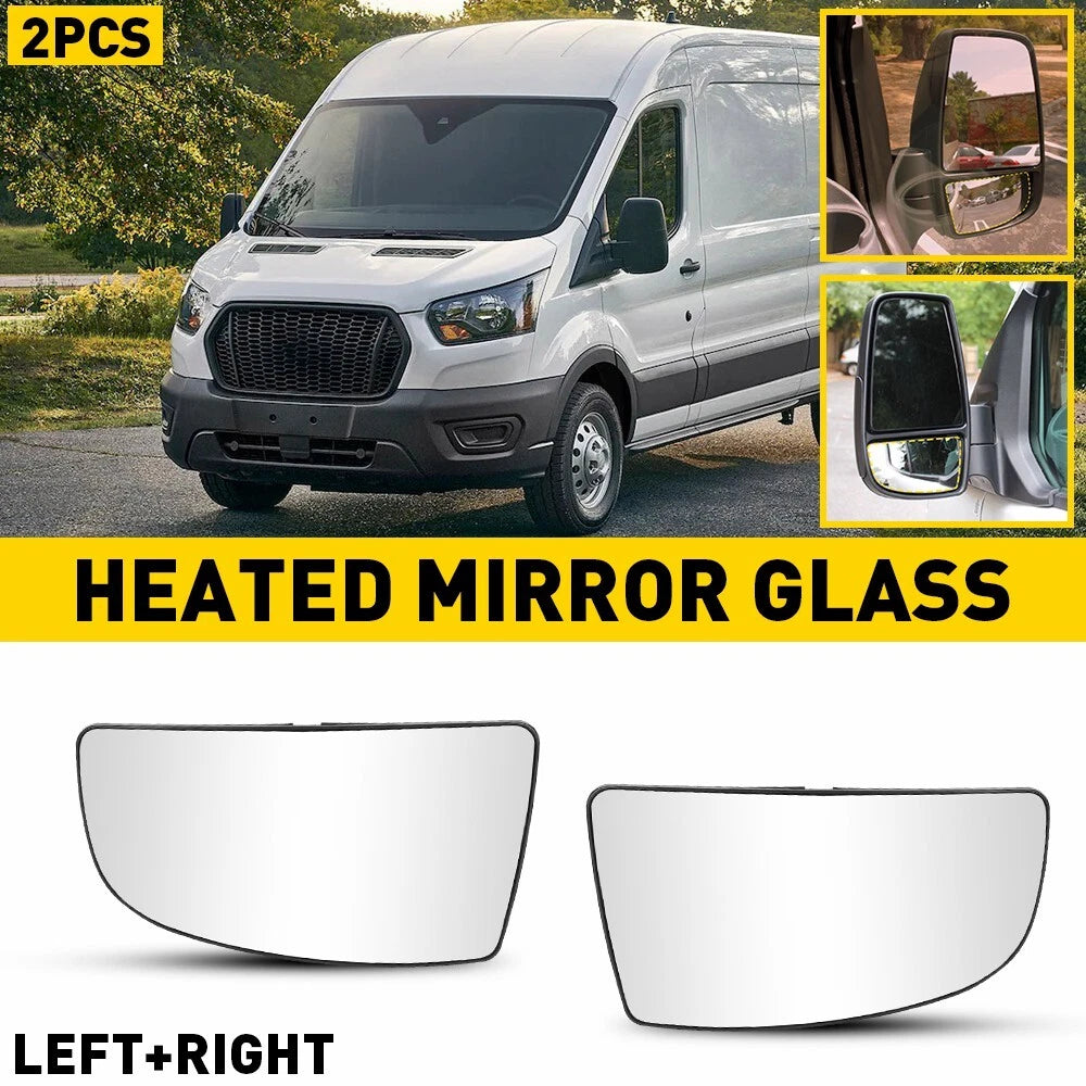 Mirror Glass for Ford Transit-150/250/350 (2015–2022)