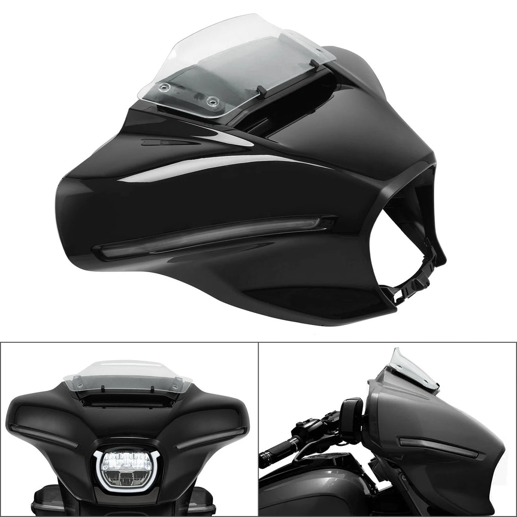 Outer Fairing Windshield Air Vent Duct & Light for Harley CVO Street Glide (2023–2025)