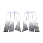 Diamond Grade 6pc Pillar Post Covers for 11-18 Land Rover Range Rover Evoque 4DR