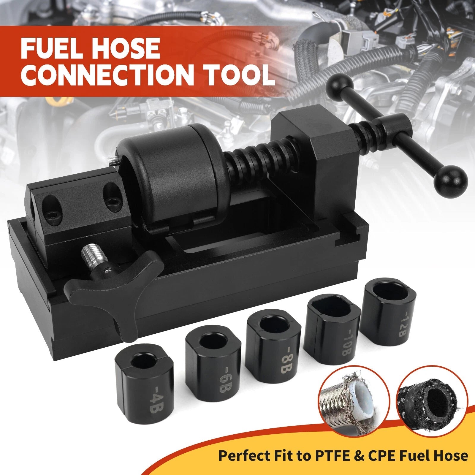 Fuel Line Fittings Installation Tool Kit for Automotive Repair