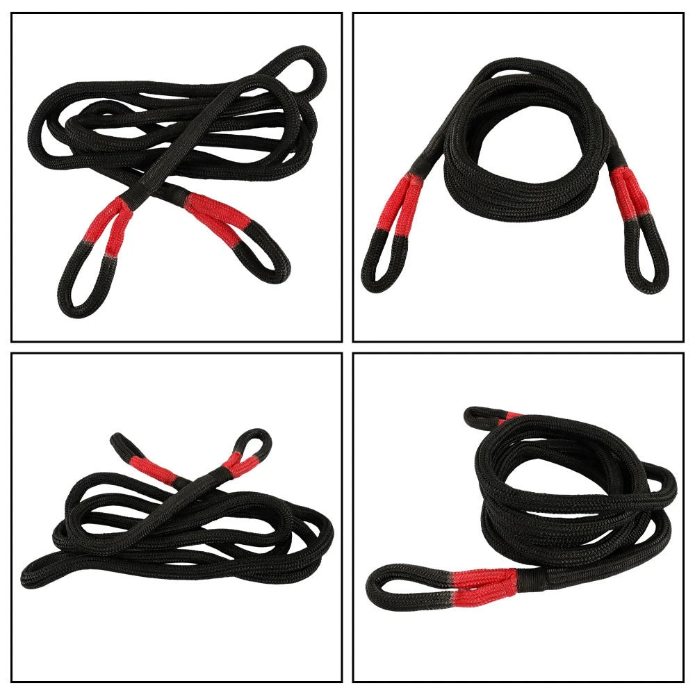 Heavy Duty Tow Rope 1" x 20' for Recovery (33900 lbs)