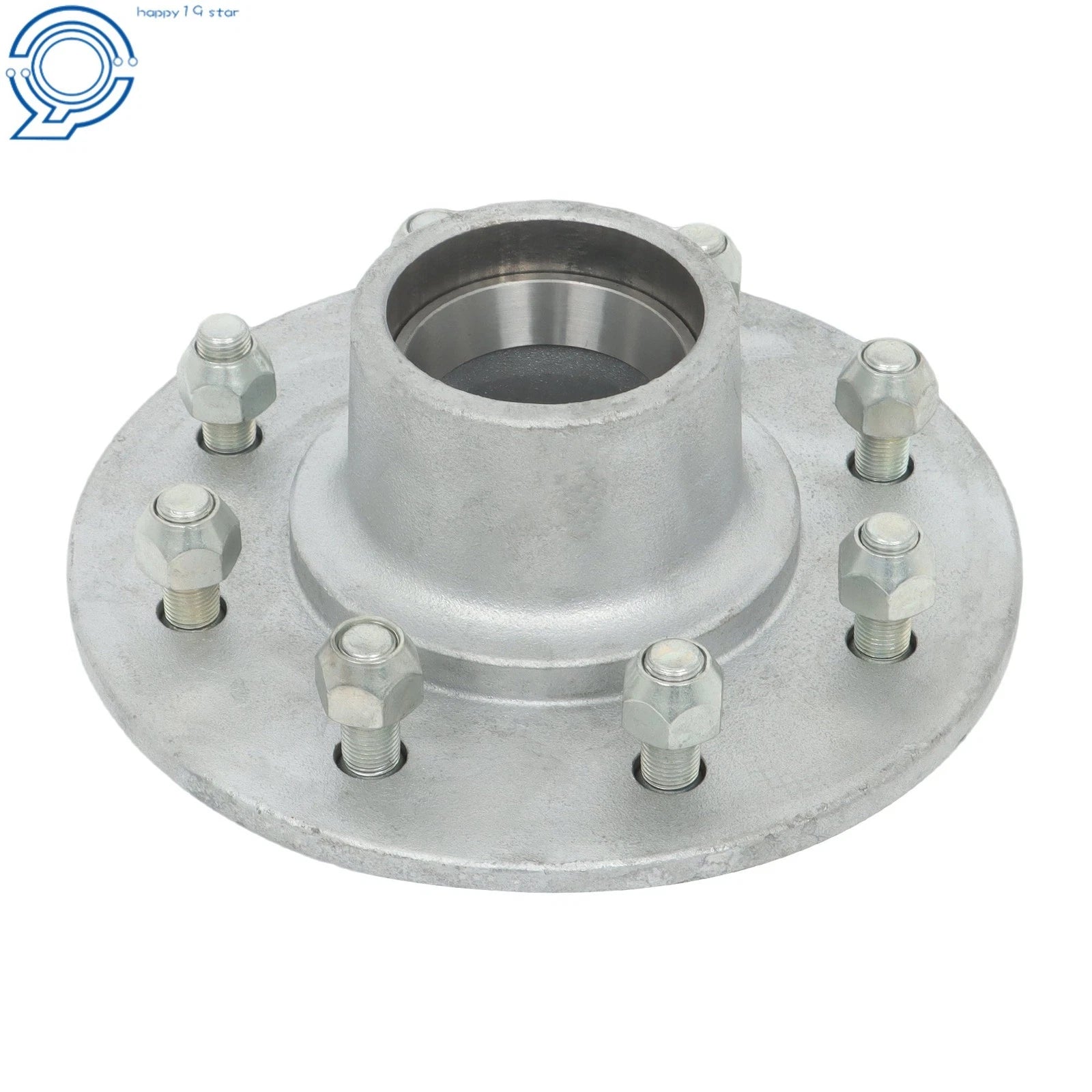 Galvanized Trailer Hub Kit for 7000lb Trailer Axle (8 on 6.5')