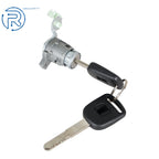Set of 2 Door Lock Cylinders for Honda Civic (2003–2005) w/ 2 Keys