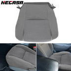 Driver Side Bottom Seat Cover for Toyota Tacoma (2005–2015) Gray Cloth