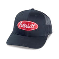 Black Richardson 112 Mesh Trucker Hat for Peterbilt Trucks (All Years)