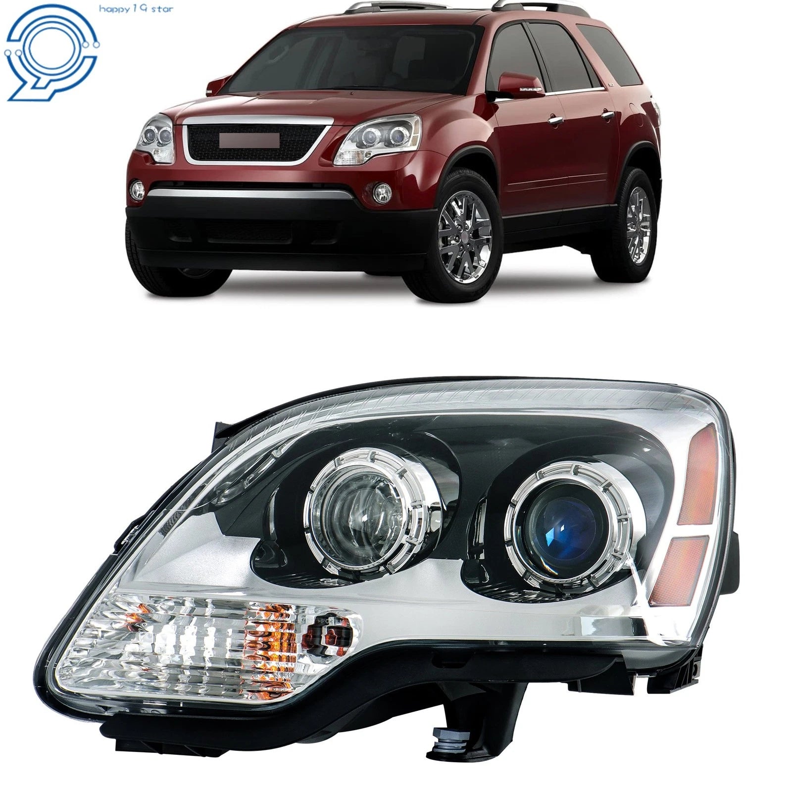 HID Projector Headlight for GMC Acadia (2007–2012)