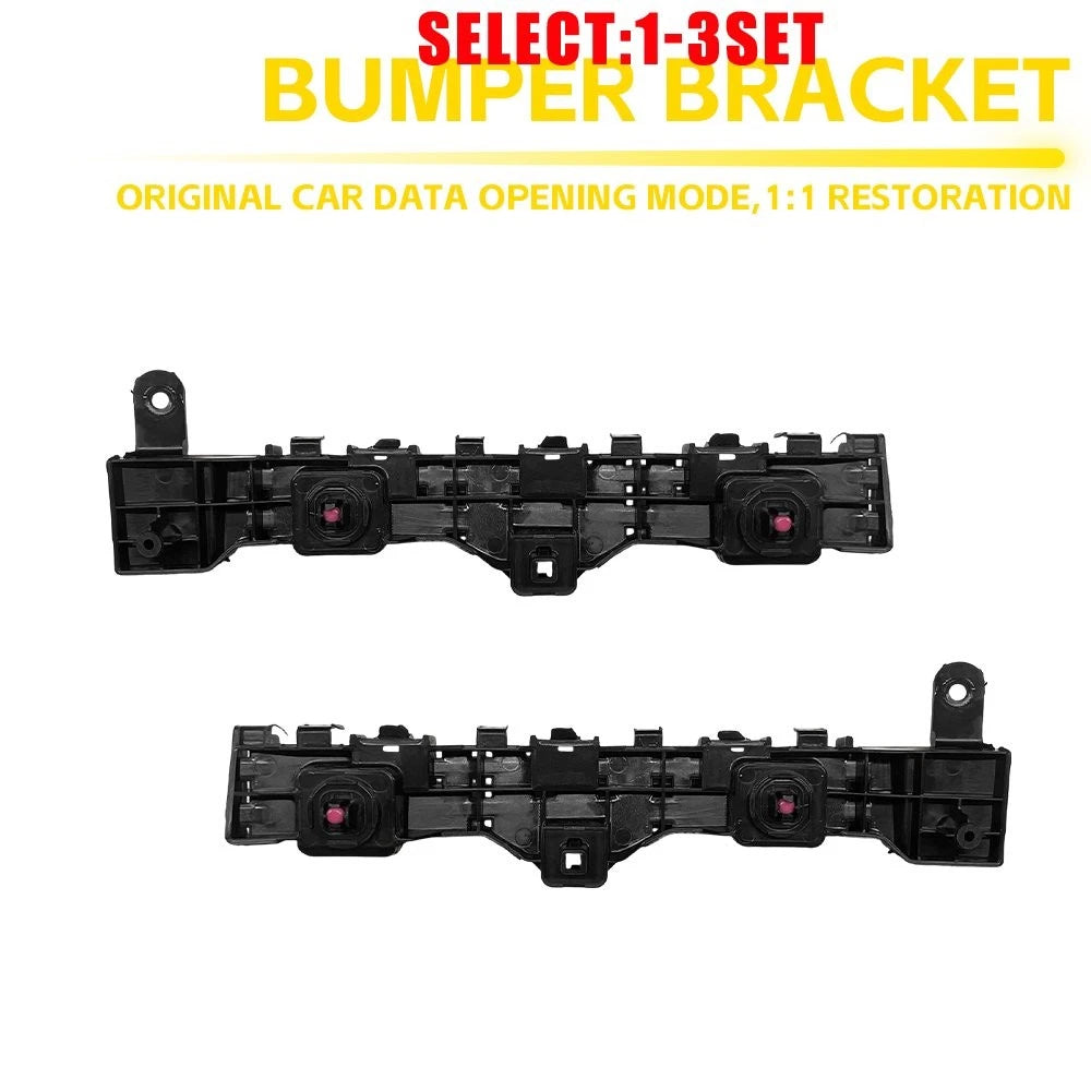 2X Front Bumper Support Retainer for Honda Pilot (2019–2022) OE Black
