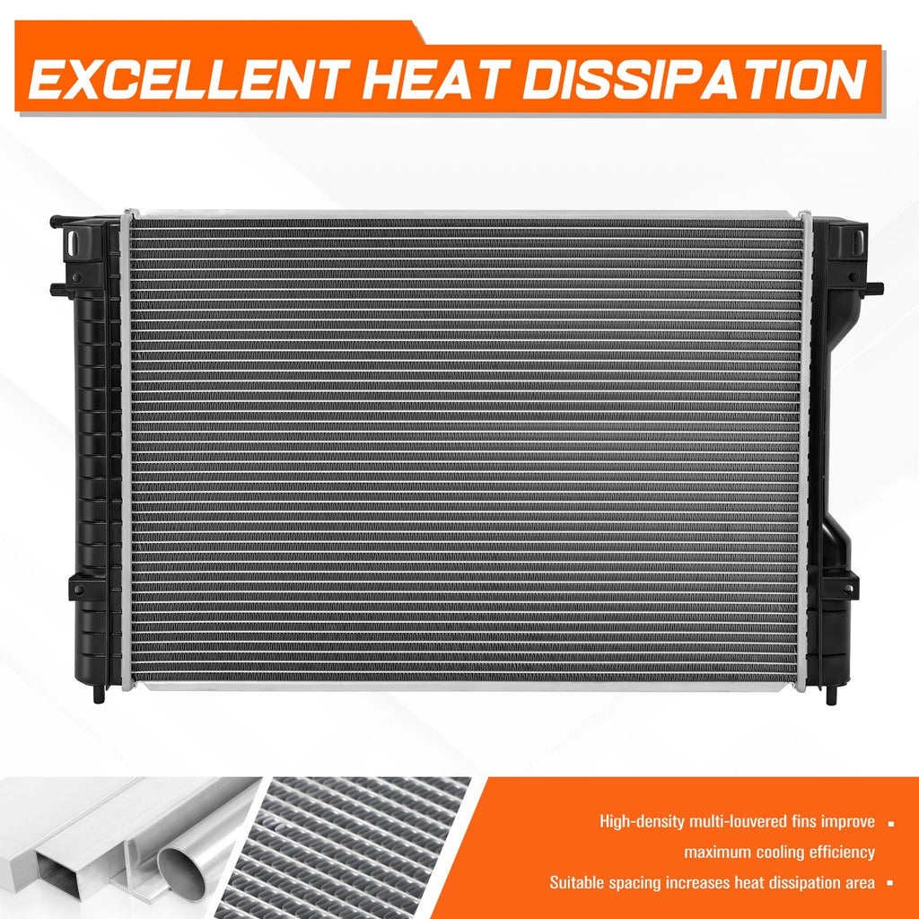 Aluminum Core Cooling Radiator for Cadillac Catera (2000–2001) DPI-2595