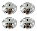 Polished Stainless Steel Hubcaps Replacement Set for 1951 Ford Passenger Car