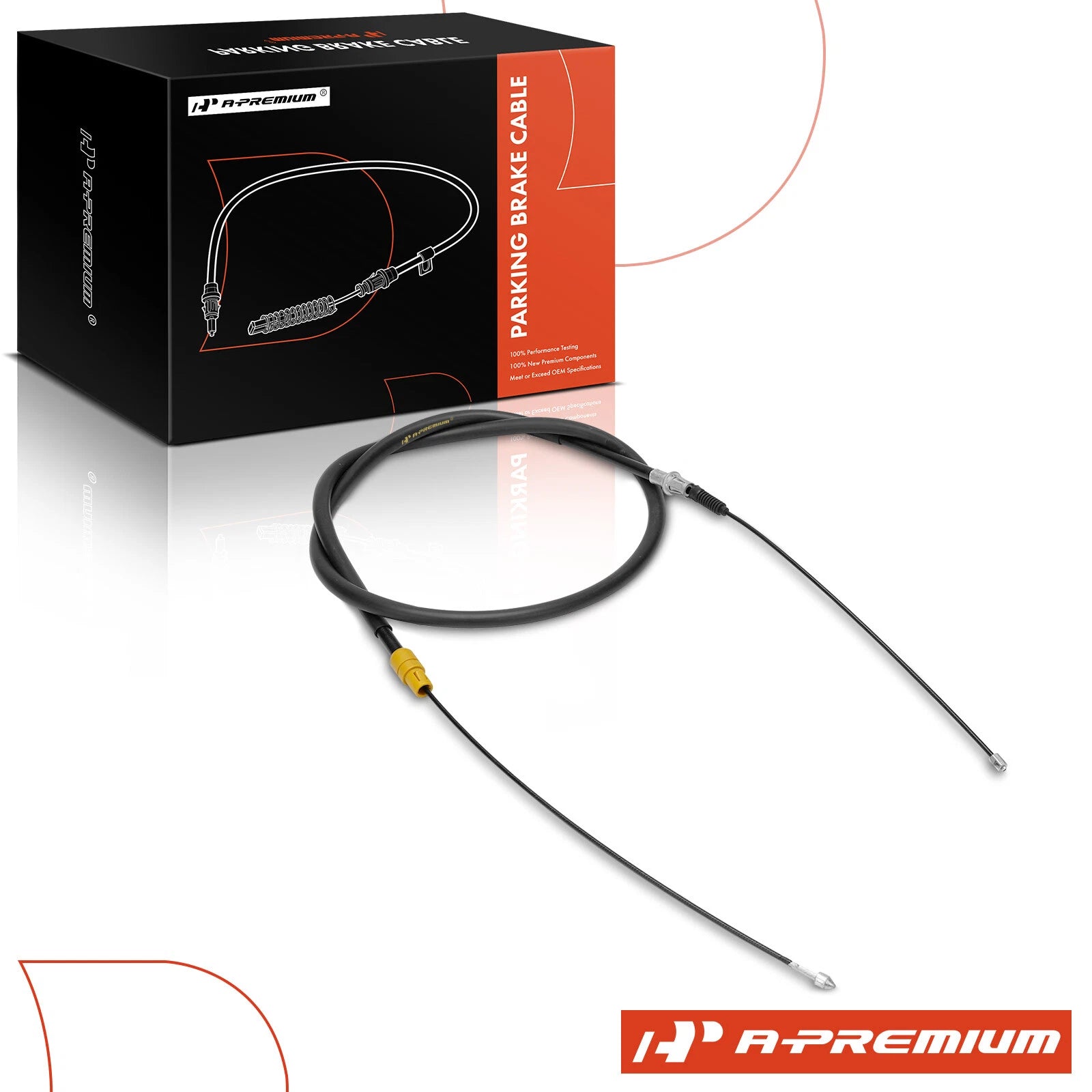 Rear Left Parking Brake Cable for Chevy Silverado 1500 GMC Sierra 1500 (2007–2013)