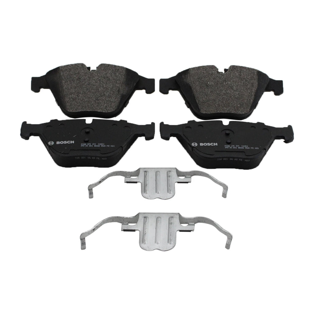 Set of 4 Bosch QuietCast Front Semi-Metallic Brake Pads for BMW E84 E90 E91 E92