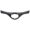 Replacement Black ABS Plastic Front Upper Grille w/Emblem Hole