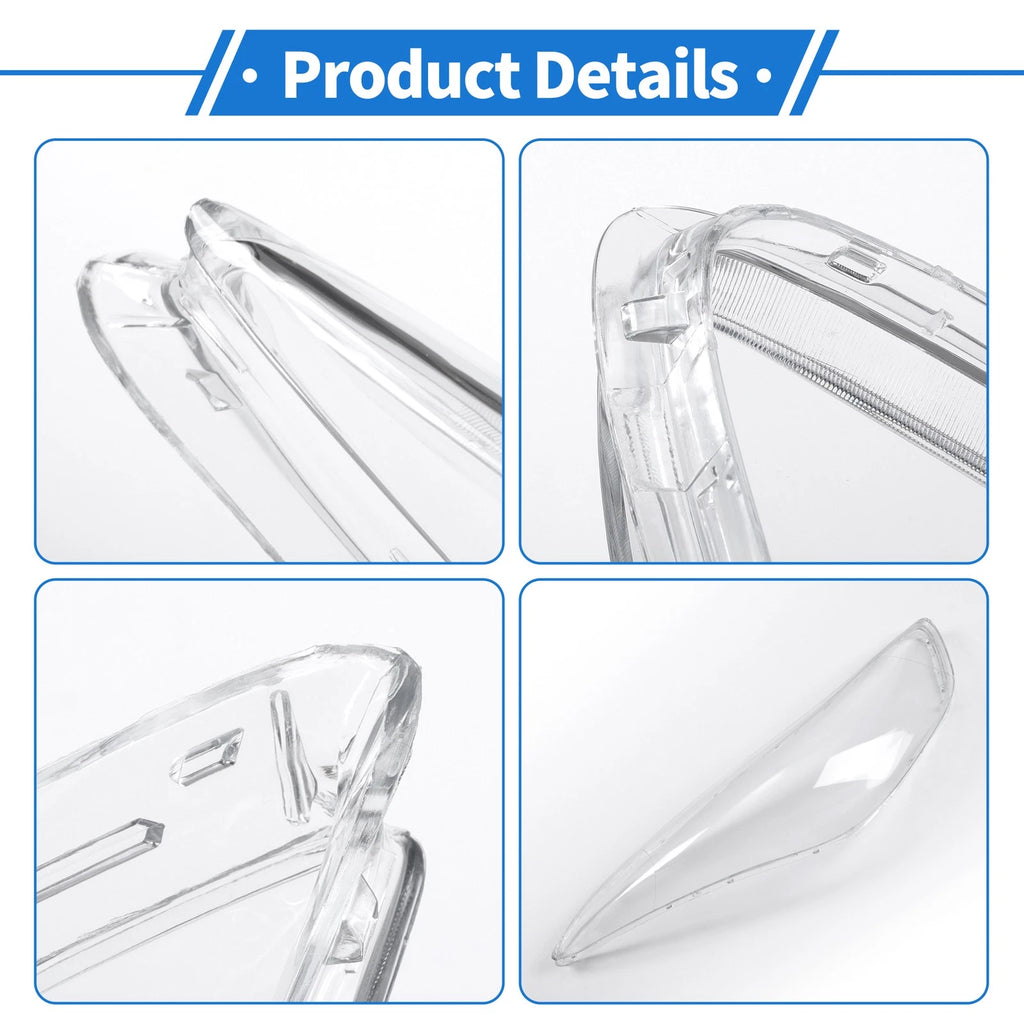 1 Pcs Headlight Lens Cover for Hyundai Elantra (2011–2016)