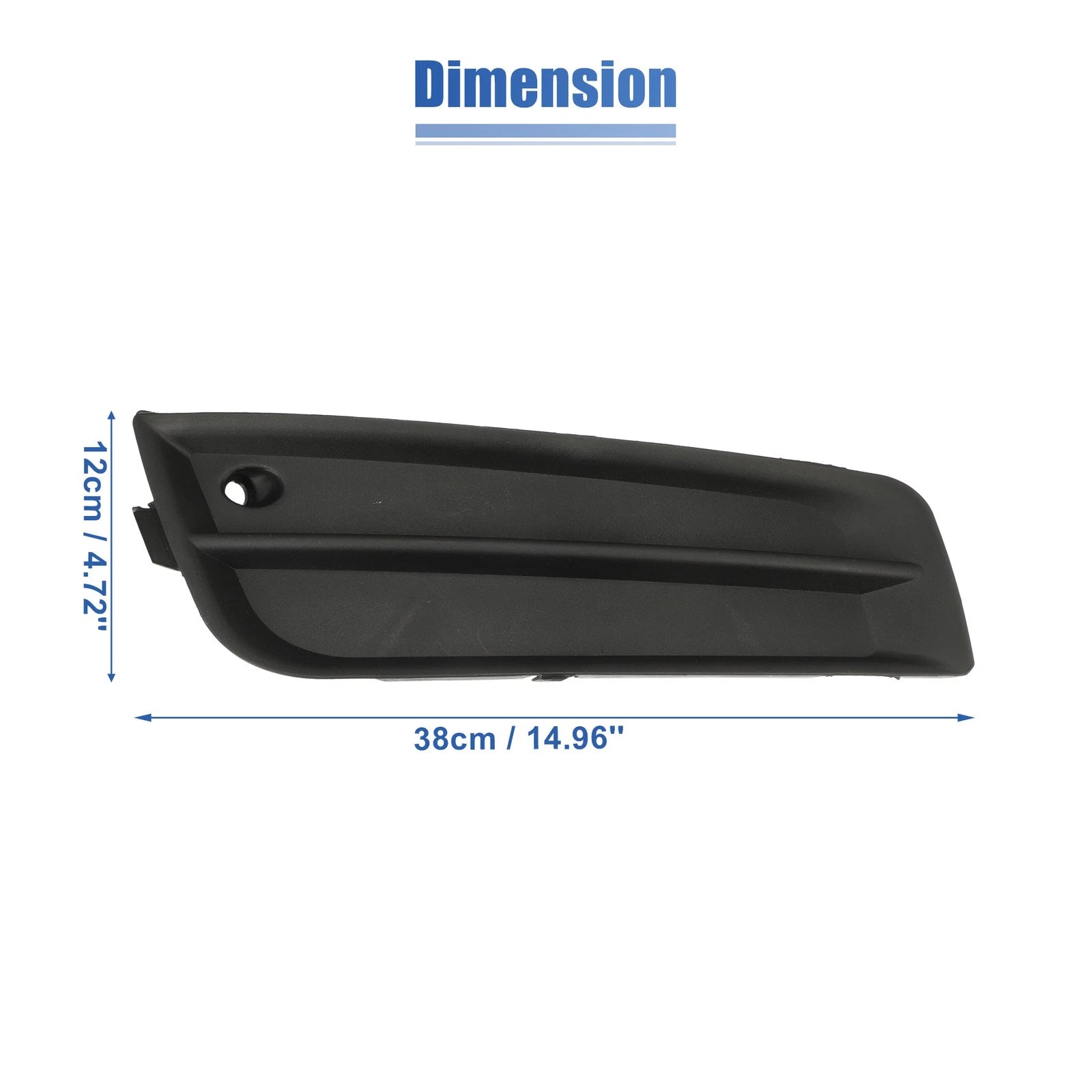 1 Pair Front Fog Light Grille Cover for Chevrolet Cruze (2011–2014) No.94831150