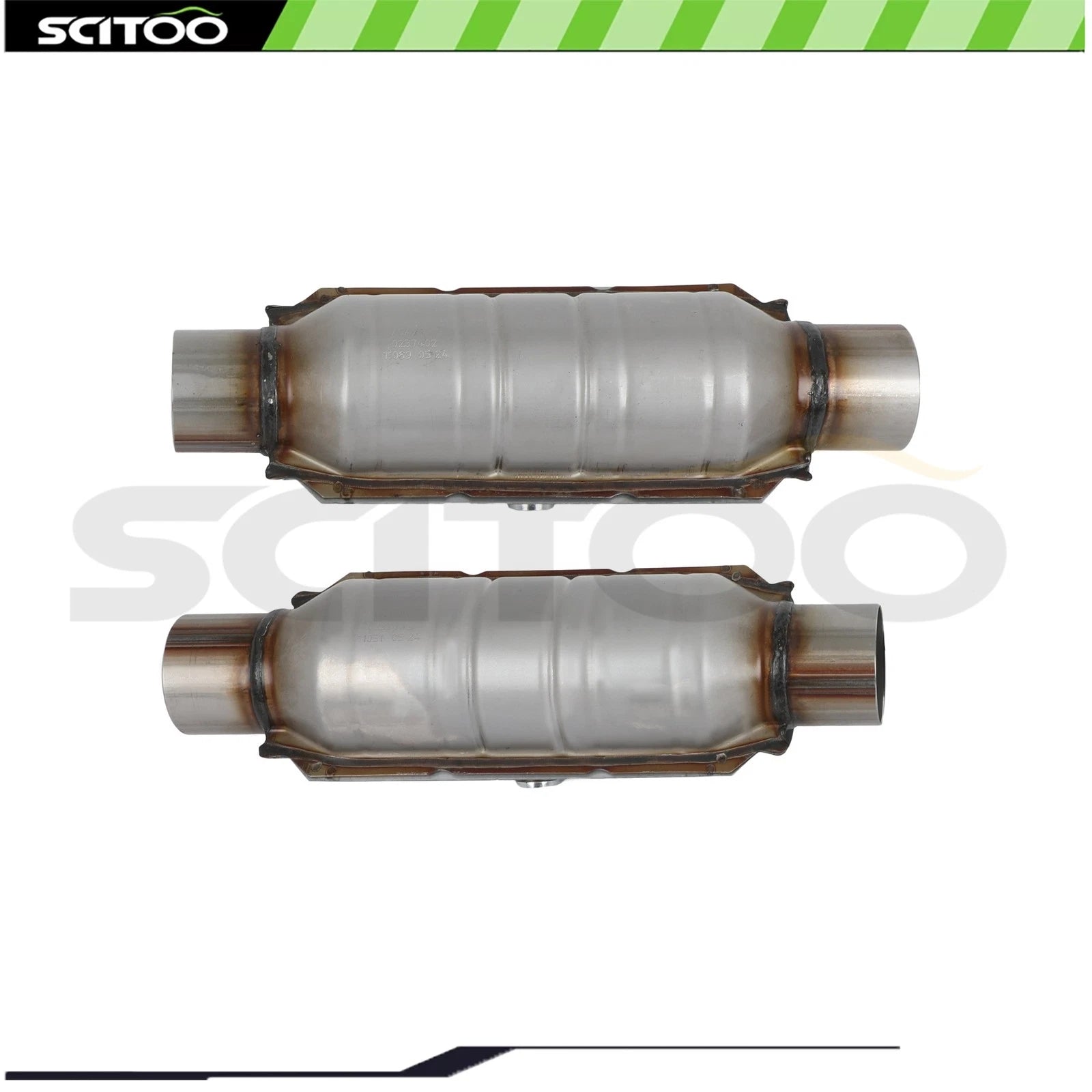 Catalytic Converter Pair for Dodge Charger R/T SRT SXT (2006–2023) 2.5" Inlet/Outlet
