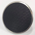 Stainless Steel Brake Clutch Pedal Pad Round 3 Inch for Ford (1932–1959)
