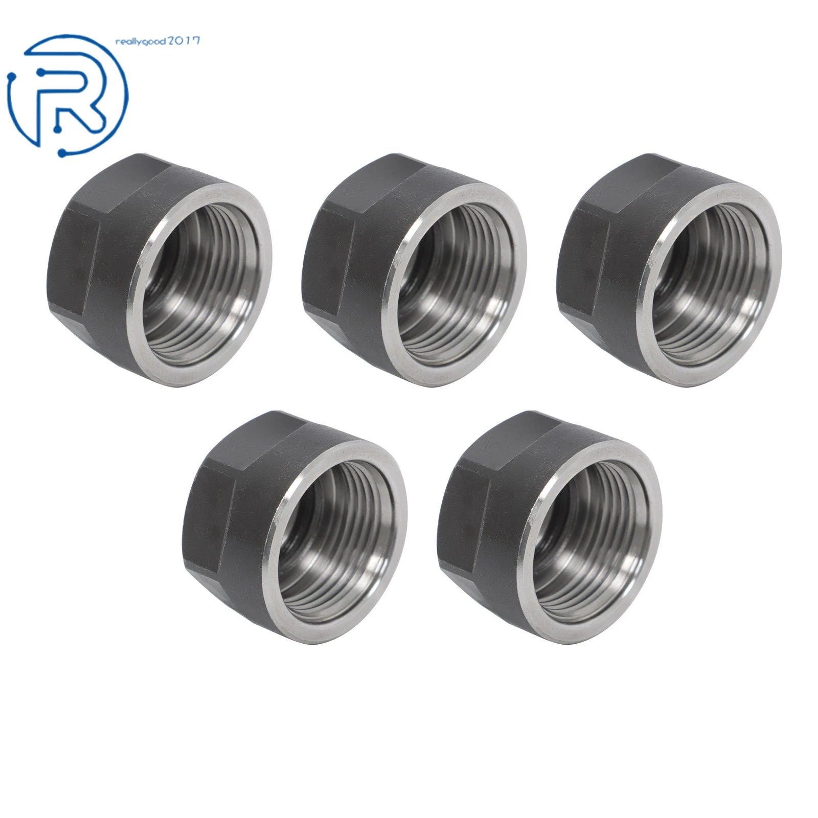 5Pcs ER16A Nuts for ER CNC Chuck Holder (M24×1.0 Thread)