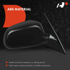 Passenger Black Manual Glass Mirror for Mitsubishi Mirage