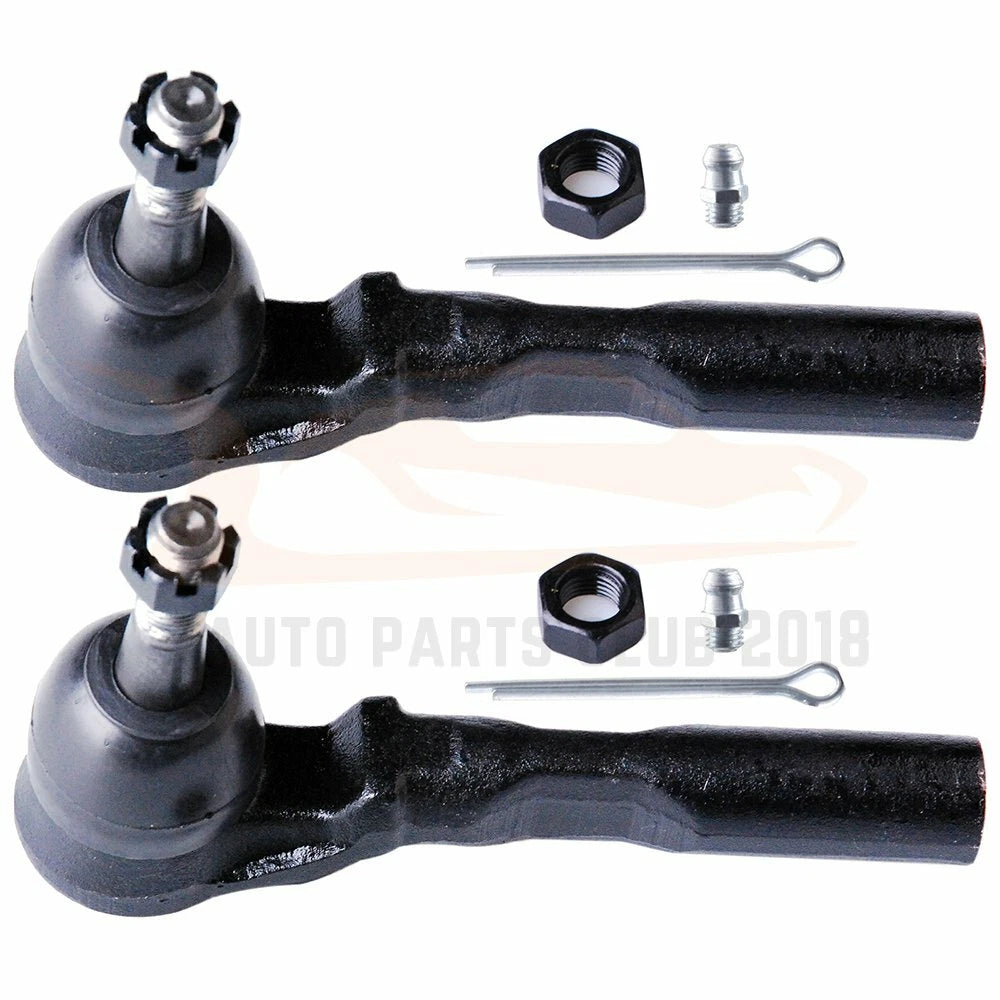 2X Front Outer Tie Rod Ends for Chevy Silverado Sierra 1500 (1999–2006) ES3492