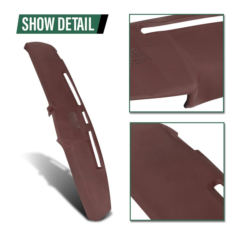 TPE Dashboard Cover for Ford F-100 F-150 F-250 F-350 Bronco (1980–1986)