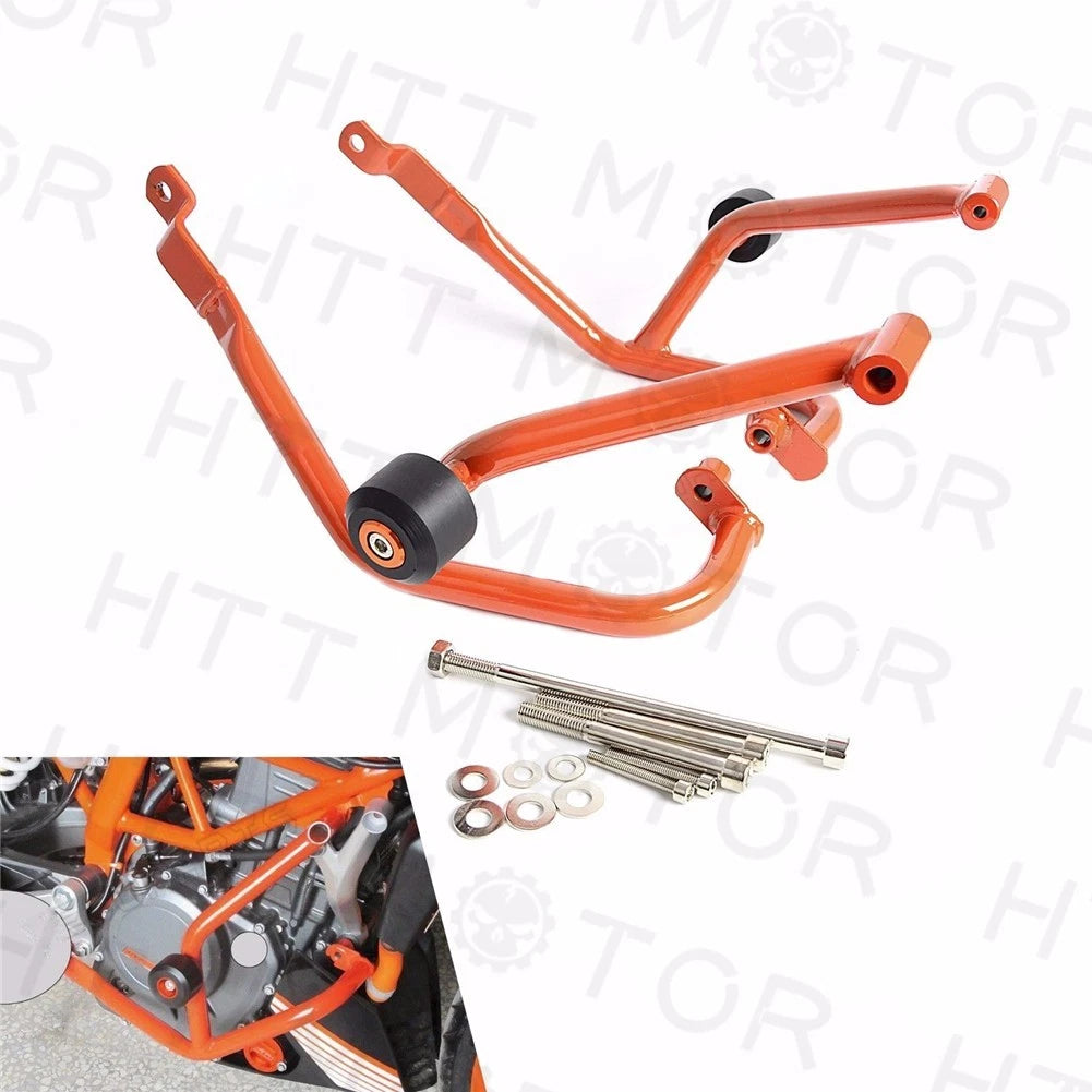 Bumper Guard Crash Bars Frame Slider Protector for KTM Duke 390 (2014–2016)