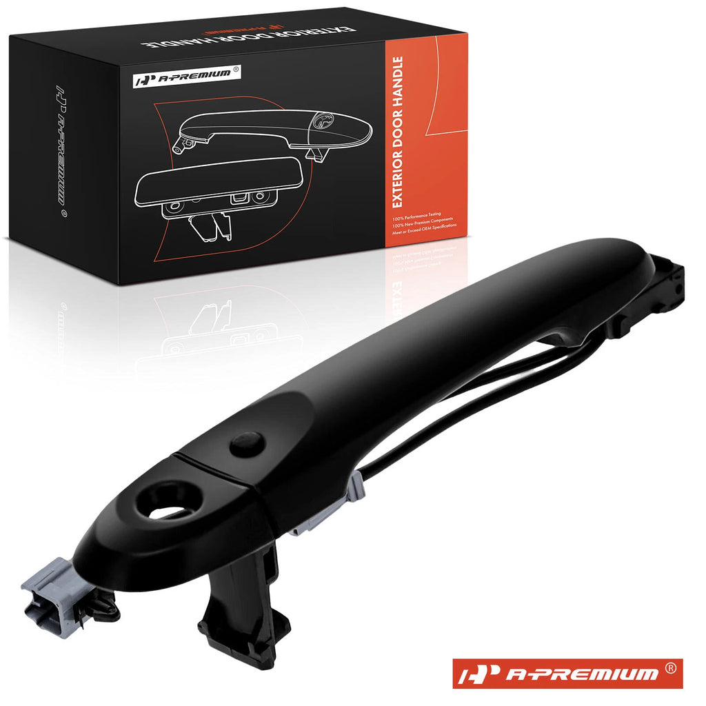 Front Driver Door Handle for Nissan Versa (2007–2019) - Primed Black