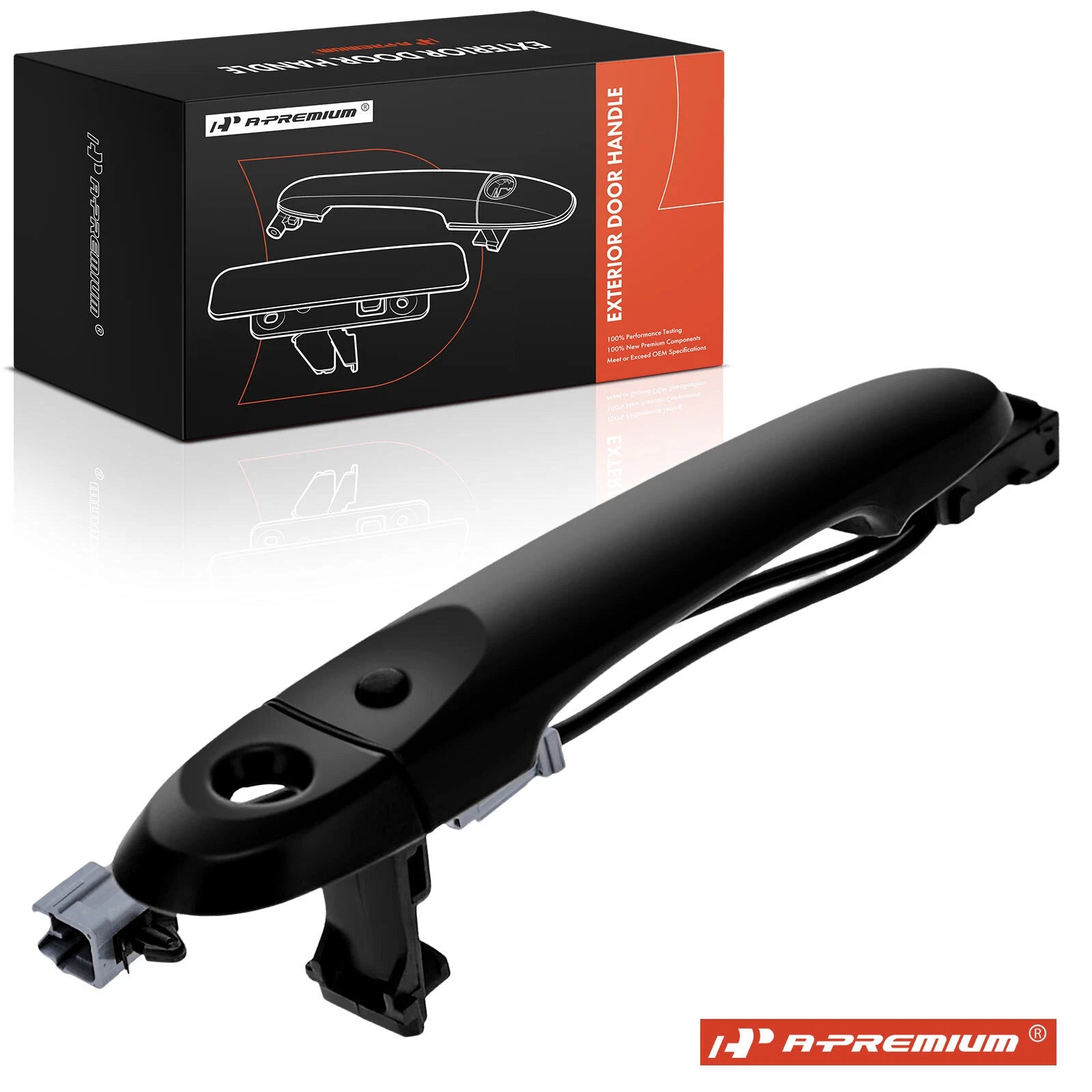 Front Driver Door Handle for Nissan Versa (2007–2019) - Primed Black
