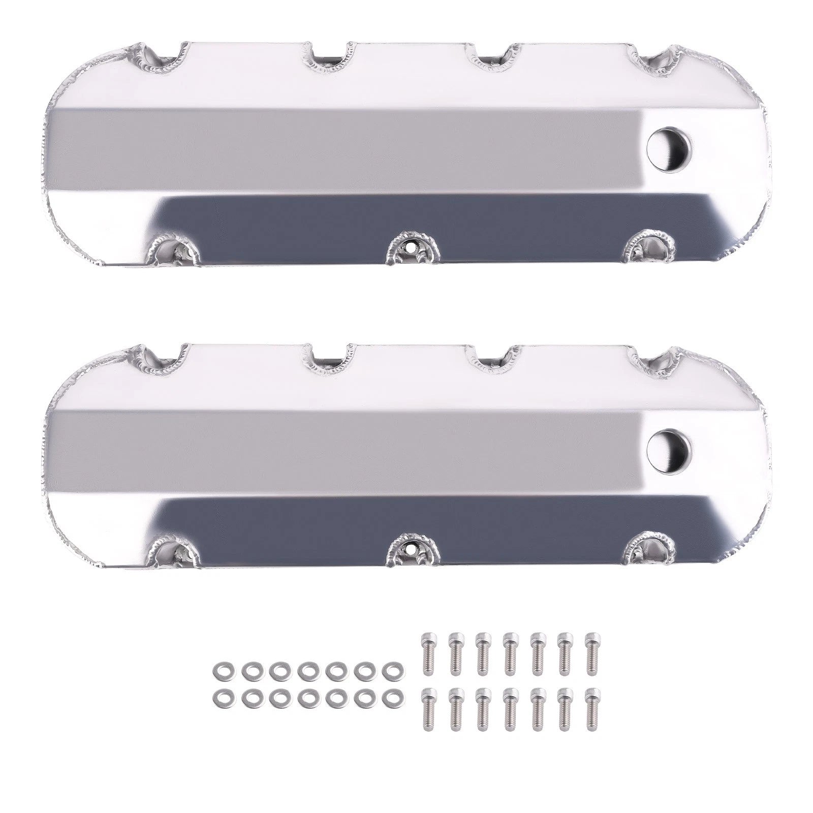 Tall Aluminum Valve Covers for Big Block Chevy 396 (1965-1976)